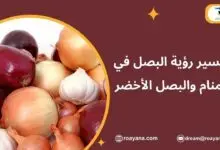 تفسير حلم البصل في المنام للنساء