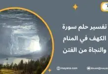 تفسير رؤية سورة الكهف في المنام