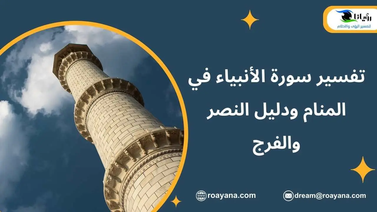 تفسير حلم سورة الأنبياء في المنام
