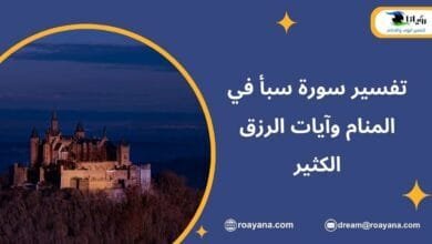 تفسير حلم سورة سبأ في المنام