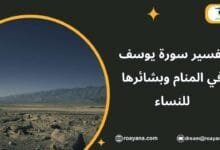 تفسير حلم سورة يوسف في المنام
