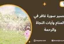 تفسير حلم سورة غافر في المنام