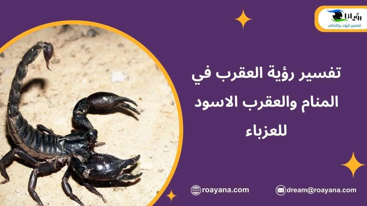 تفسير حلم العقرب في المنام للعزباء