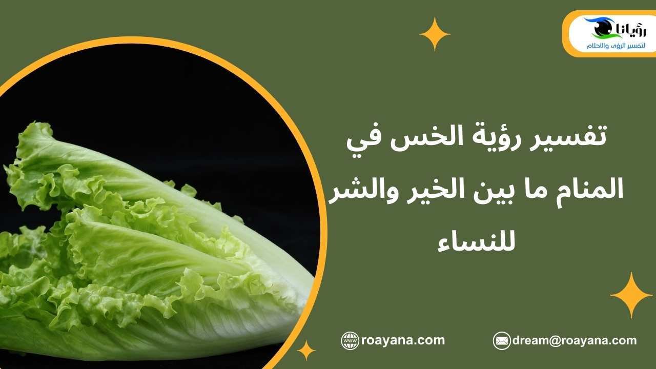 تفسير رؤية الخس في المنام ما بين الخير والشر للنساء تفسير حلم الخس في المنام