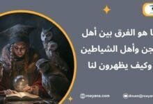 الفرق بين أهل الجن وأهل الشياطين