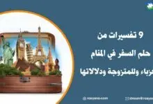 حلم السفر في المنام