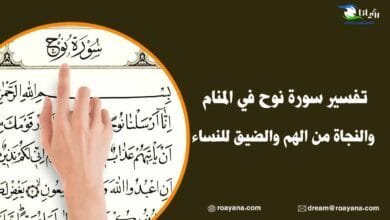 تفسير سورة نوح في المنام والنجاة من الهم والضيق للنساء تفسير حلم سورة نوح في المنام