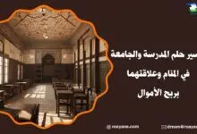 تفسير حلم المدرسة في المنام للعزباء