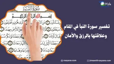 تفسير سورة النبأ في المنام وما تحمله من دلالات تفسير حلم سورة النبأ في المنام