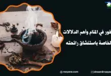 البخور في المنام وأهم الدلالات الخاصة باستنشاق رائحته تفسير حلم البخور في المنام