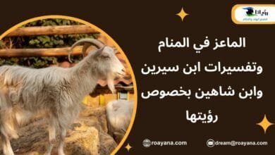 تفسير حلم الماعز في المنام