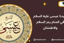 سيدنا عيسى عليه السلام في المنام