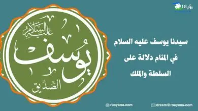 سيدنا يوسف عليه السلام في المنام دلالة على السلطة والملك سيدنا يوسف عليه السلام في المنام