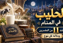 تفسير الحليب في المنام عند 11 من المفسرين ودلالة كل نوع معنى تفسير الحليب في المنام