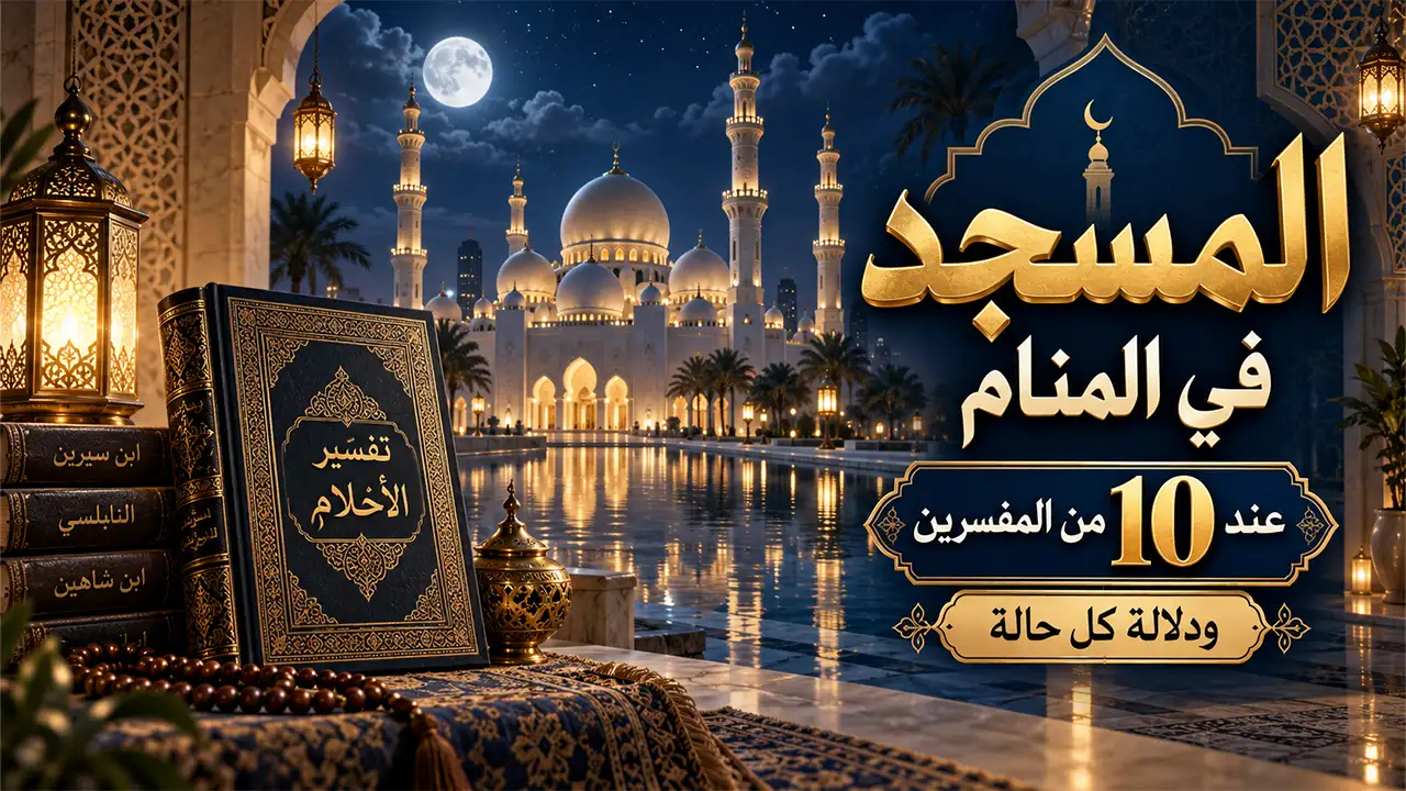تفسير المسجد في المنام عند 10 من المفسرين ودلالة كل حالة معنى تفسير المسجد في المنام