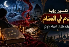 تفسير رؤية الدم في المنام